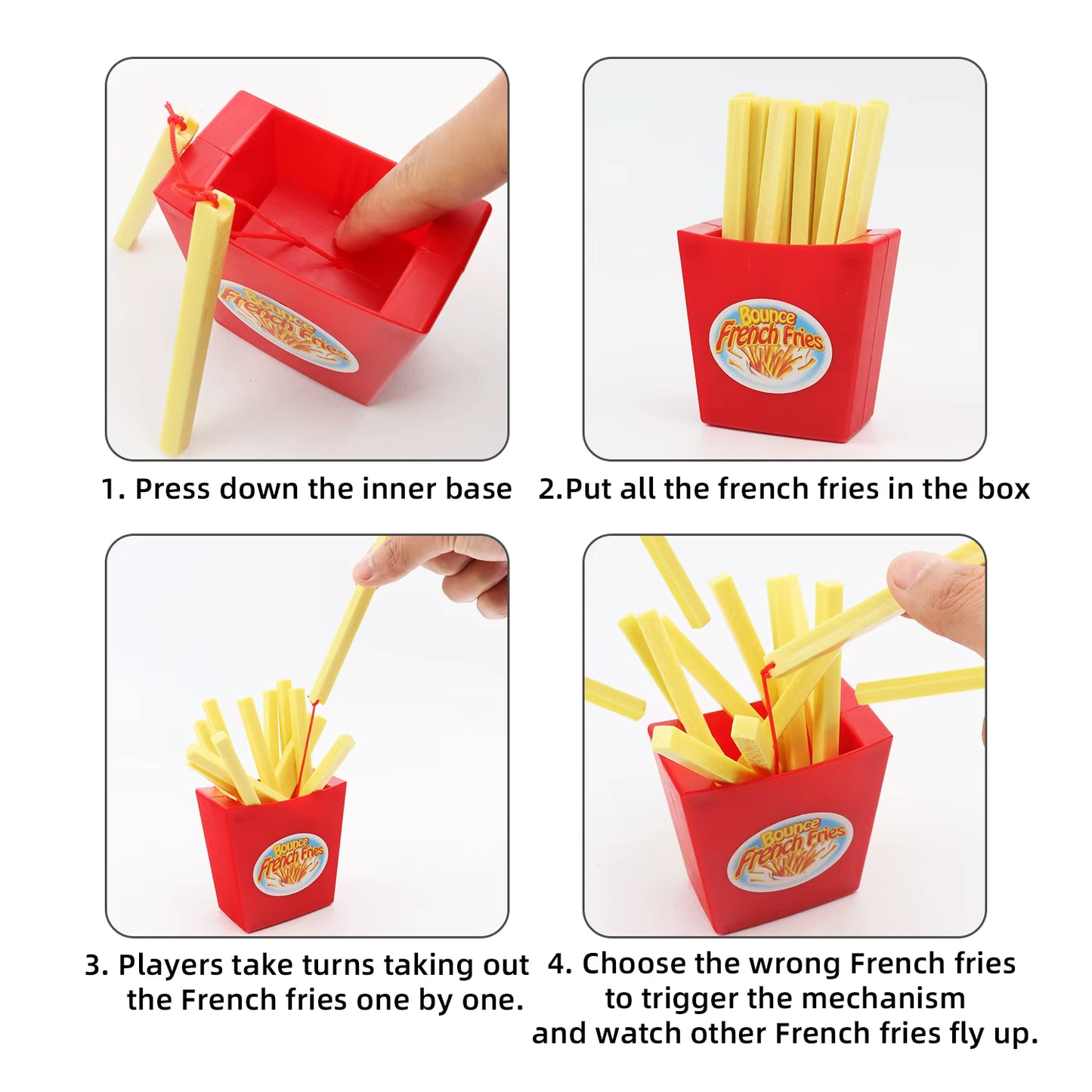 1PC Bounce French Fries Game