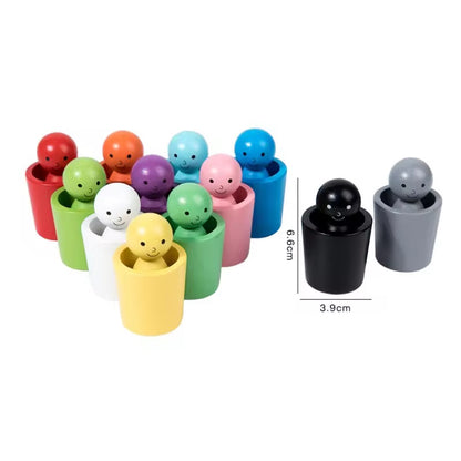 Rainbow Logic Cups